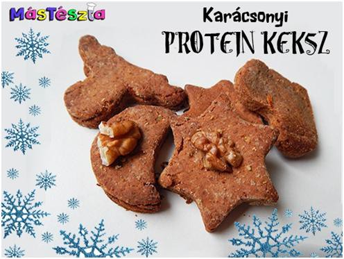 Karácsonyi protein keksz