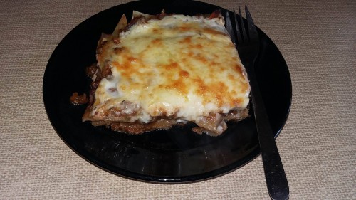 Zöldséges lasagne