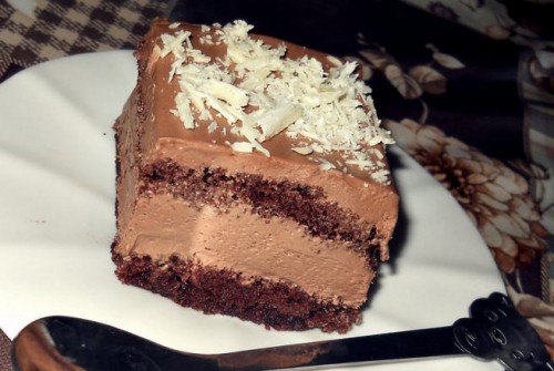 Prajitura cu crema ganache