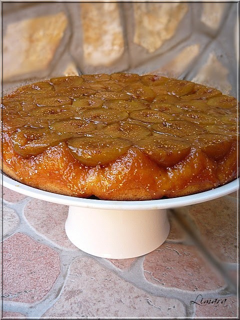 Fordított fügetorta