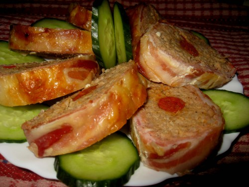 Baconos fasírt