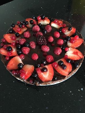 Avokádós-banános raw torta by Monika Ollé Lunák