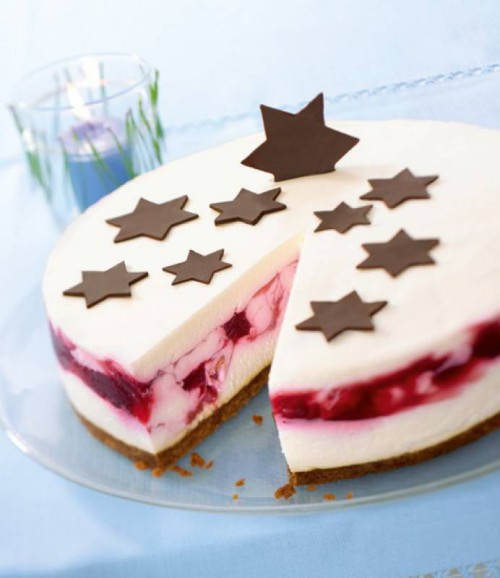 Márványos mascarpone torta