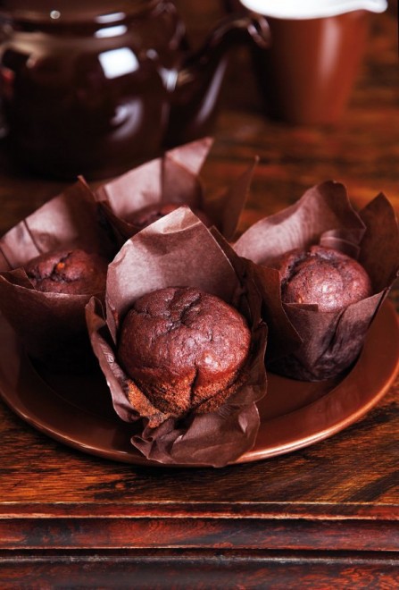 Csokis-banános muffin