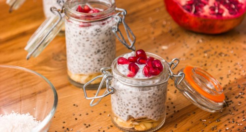 Kókuszos chia puding