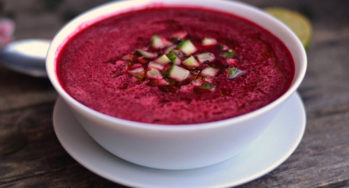 Cékla gazpacho