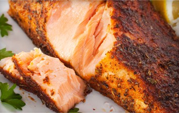 Cajun fűszeres BBQ lazac