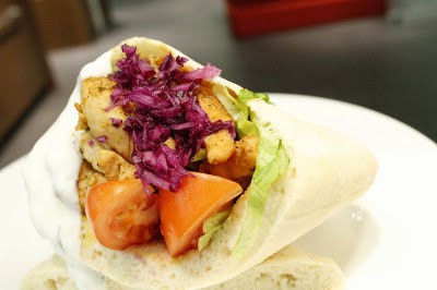 Zsebes pita,Gyros-hoz