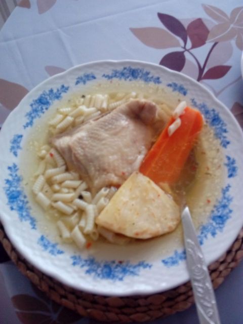 Csirkehúsleves a la mami