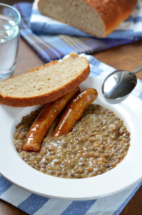 Lencsefőzelék recept