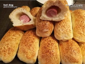 Gluténmentes hot dog