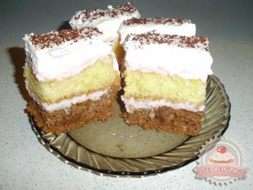 Tutti-frutti szelet