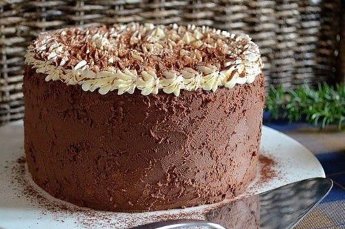 Mascarponés krémtorta csokoládés habbal