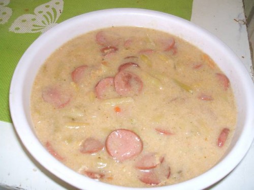 Zöldbab főzelék
