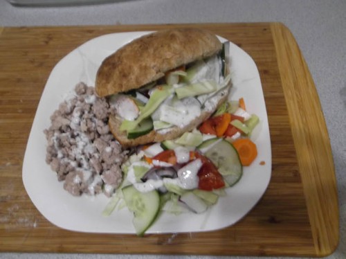 Döner, gyros házilag pitával kicsit másképp