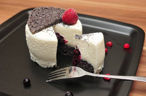 Fehércsokoládé mousse tortácska