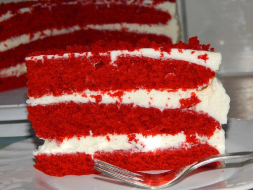 Vörös bársony torta