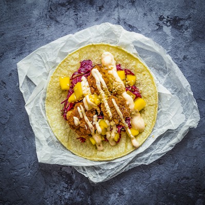 Taco csirkével