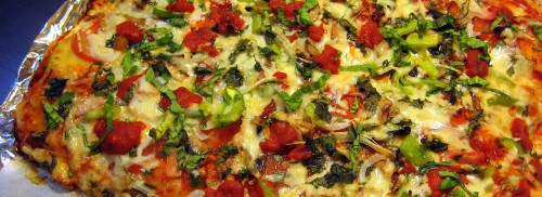 Házi pizza, tészta gyúrása nélkül