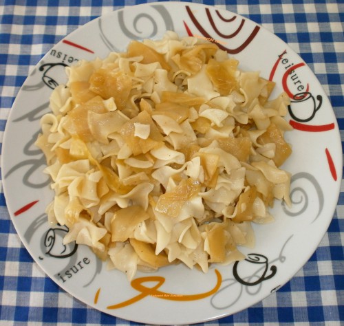 Káposztás tészta