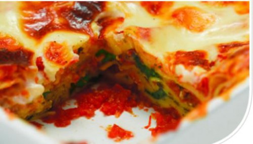 Spenótos lasagna Sthal Judit