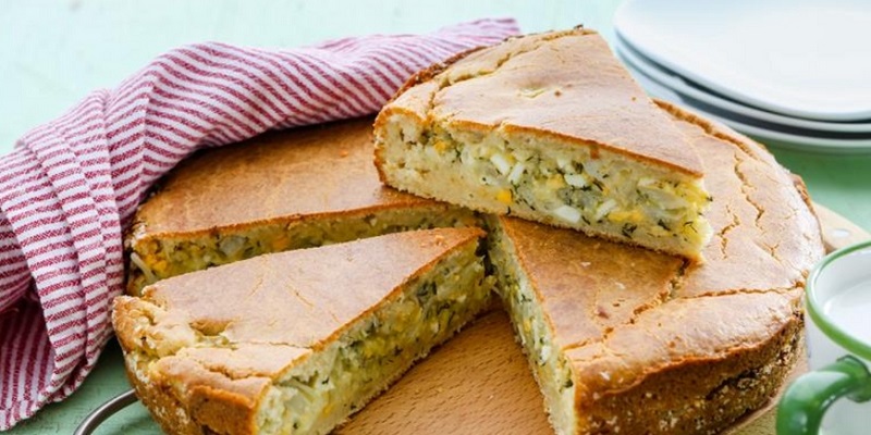 Gyors káposztás pirog