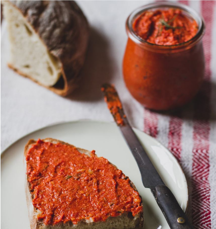 Rozmaringos kápia paprika pástétom