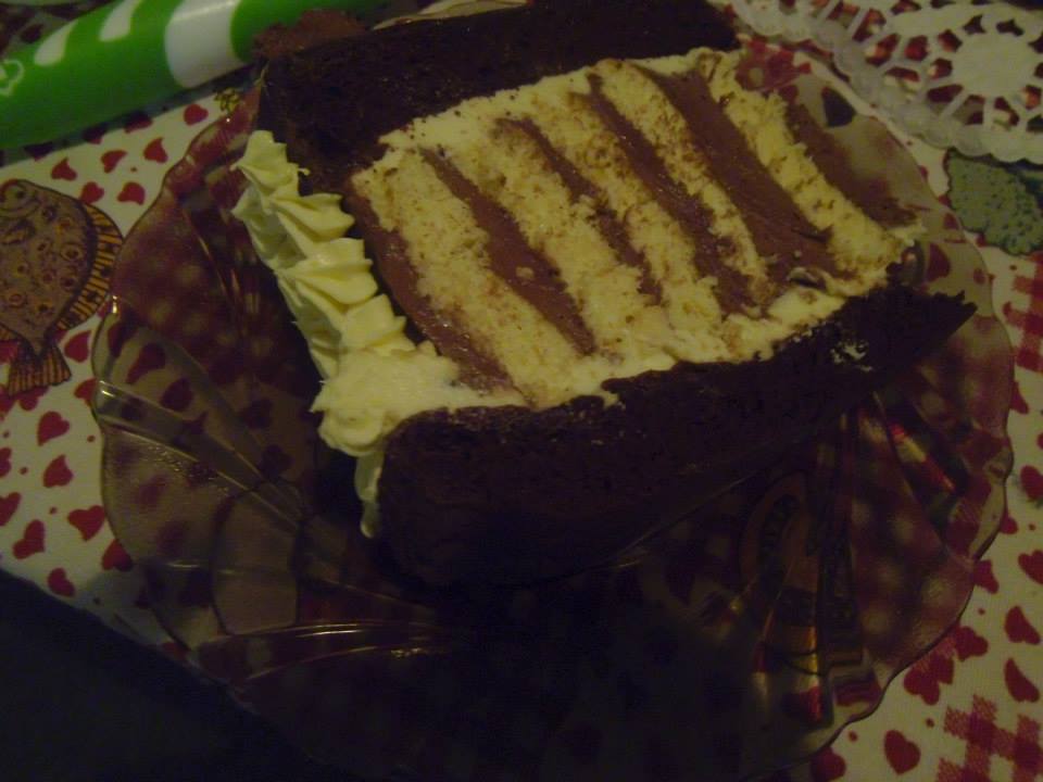 Csíkos torta