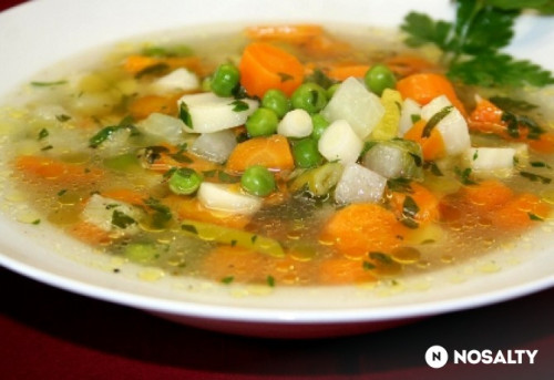 Tavaszi vegyes zöldségleves recept