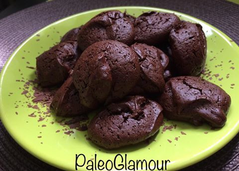Olvadós csokis keksz (paleo)