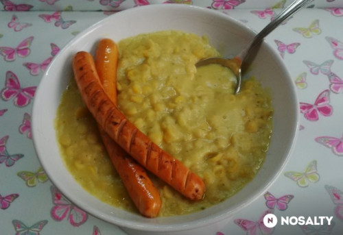 Vöröslencsés sárgaborsó