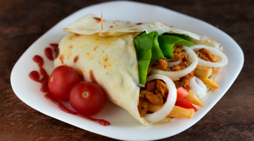 Csirke gyros