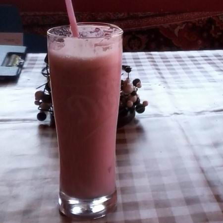 Szamócatej