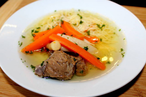 Marhahúsleves