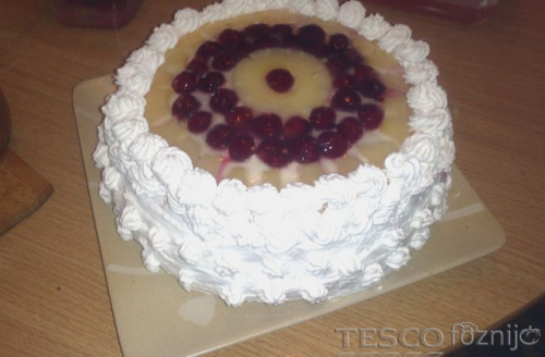 Orosz krém torta