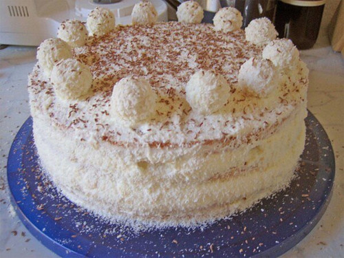 BÖGRÉS RAFFAELLO TORTA, EZ TÉNYLEG OLYAN FINOM, MINT