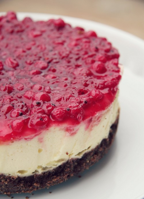 Gyümölcsös sajttorta