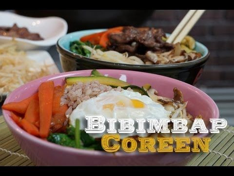 Bibimbap marhahússal (Hervé receptje)