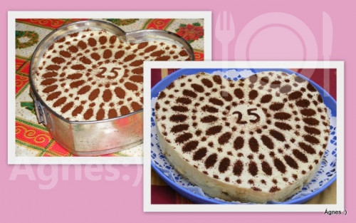 Tiramisu torta tojás nélkül