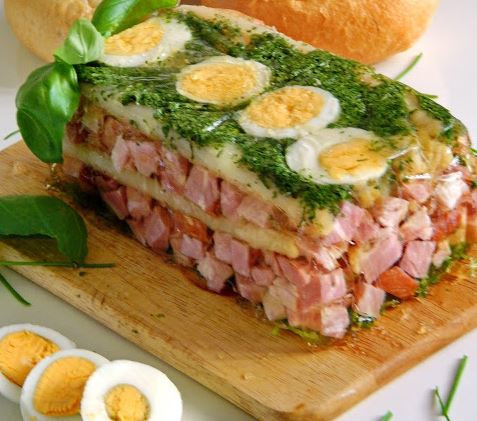 Húsvéti aszpikos főtt tarja