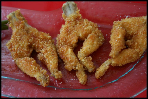 Békacomb rántva  ♥ Cuisses de grenouilles panées