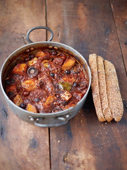 Csirkés Édesburgonyás Cacciatore / Jamie Oliver