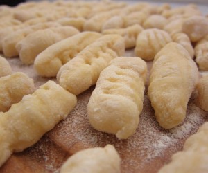 Gnocchi készítése