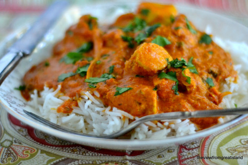 Tikka masala csirke