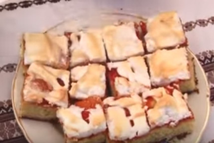 Túrós-lekváros pite