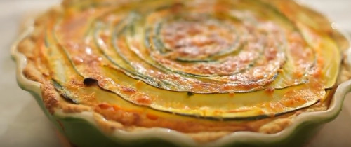 Sajtos-zöldséges pite