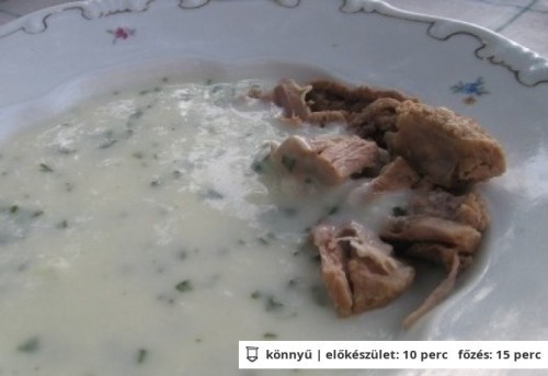 Fokhagyma mártás recept