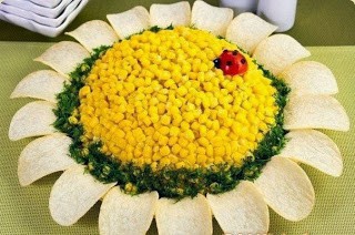 Салат Подсолнух