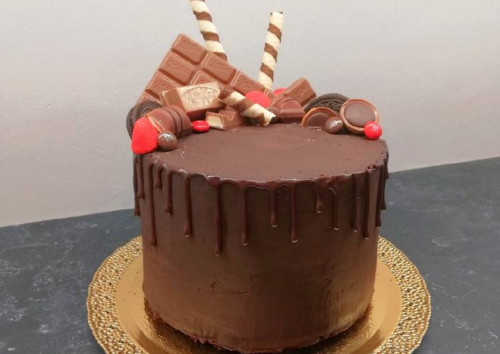 Csupa csoki torta gyerekzsúrra