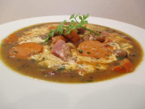 Egyszerű bableves recept
